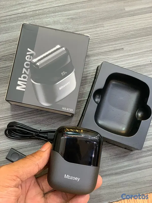 salud y belleza - Afeitadoras eléctricas de lámina para hombres: Mini maquinilla  2