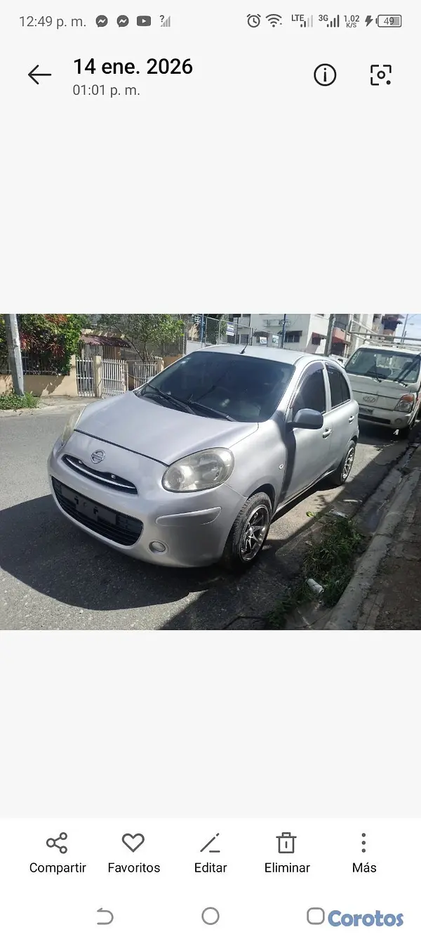 carros - Nissan March 2011 4