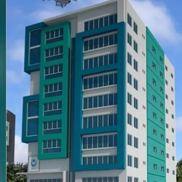 otros inmuebles - Edificio en obra gris 16 niveles en santo domingo 
 2