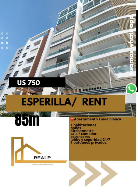 apartamentos - Apartamento esperilla línea blanca 0