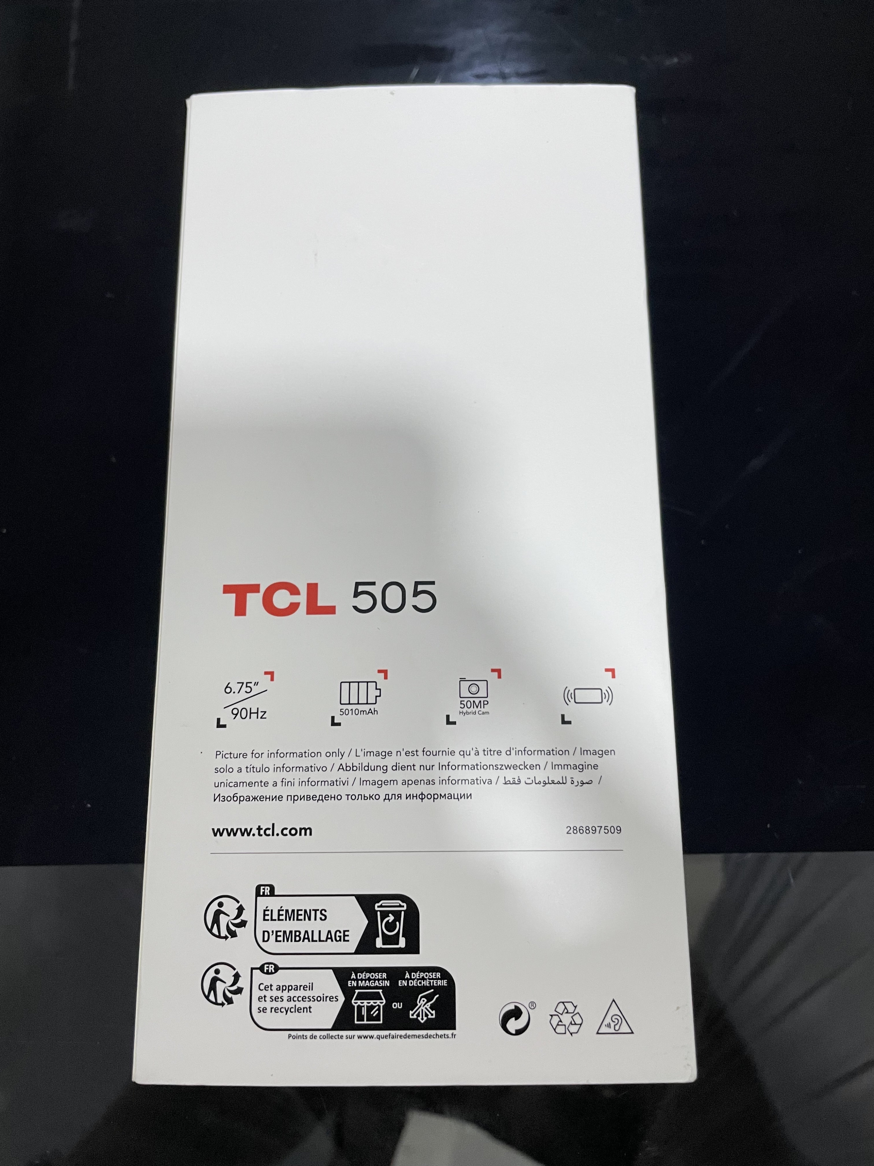celulares y tabletas - TCL 505 | 128GB | NUEVO en caja original, sin abrir 3
