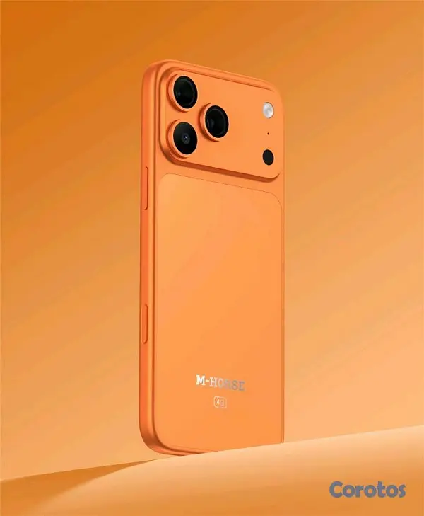 celulares y tabletas - M-17 pro max + cover Apple  2
