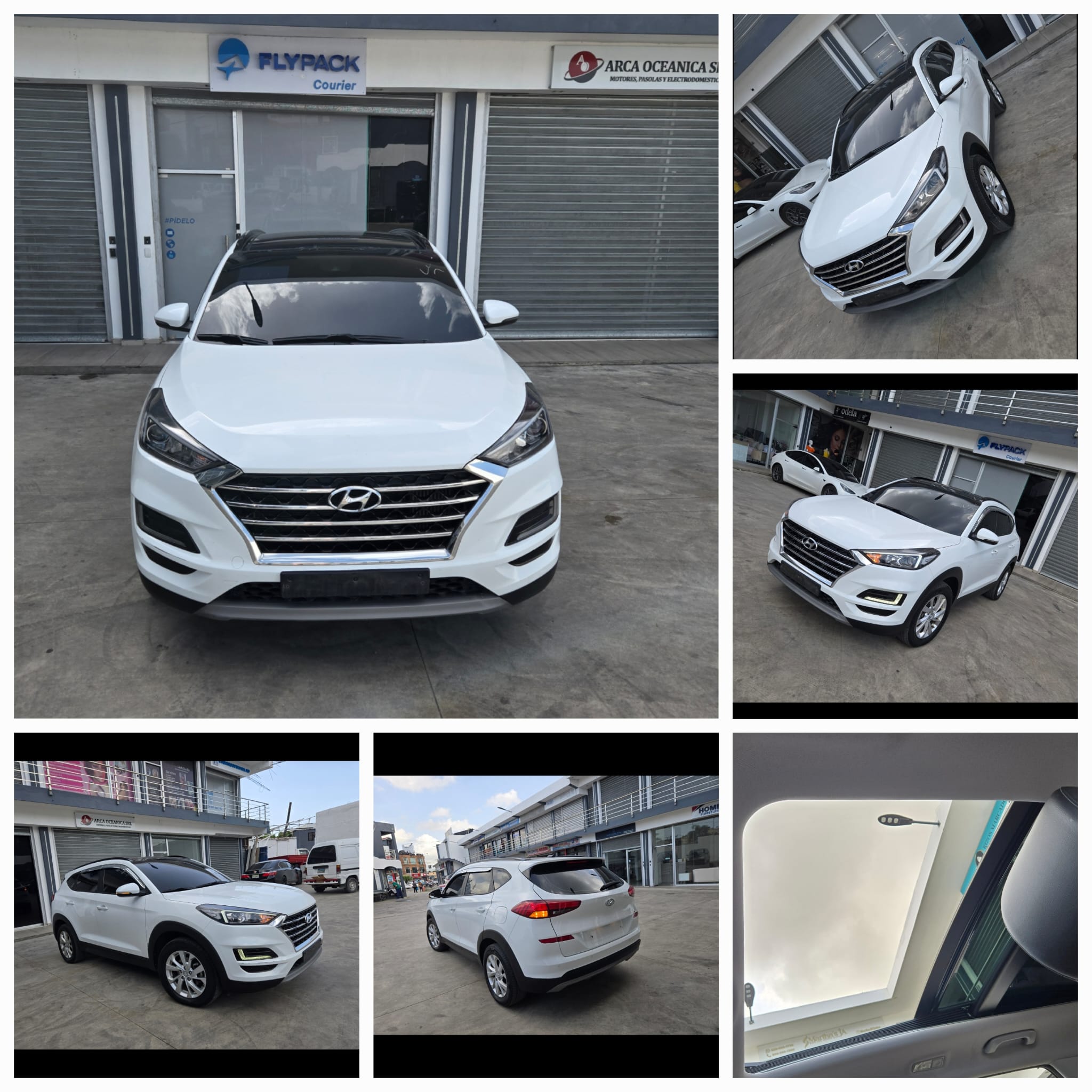 jeepetas y camionetas - HYUNDAI TUCSON 2020 BLANCO DIESEL  9