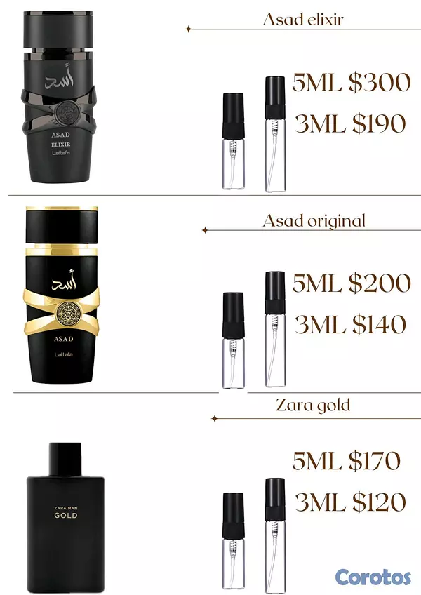 salud y belleza - decants de perfumes  2