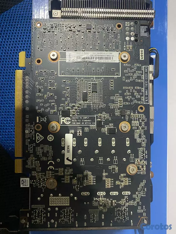 computadoras y laptops - GTX 1060 6gb zotac 2 fan 2