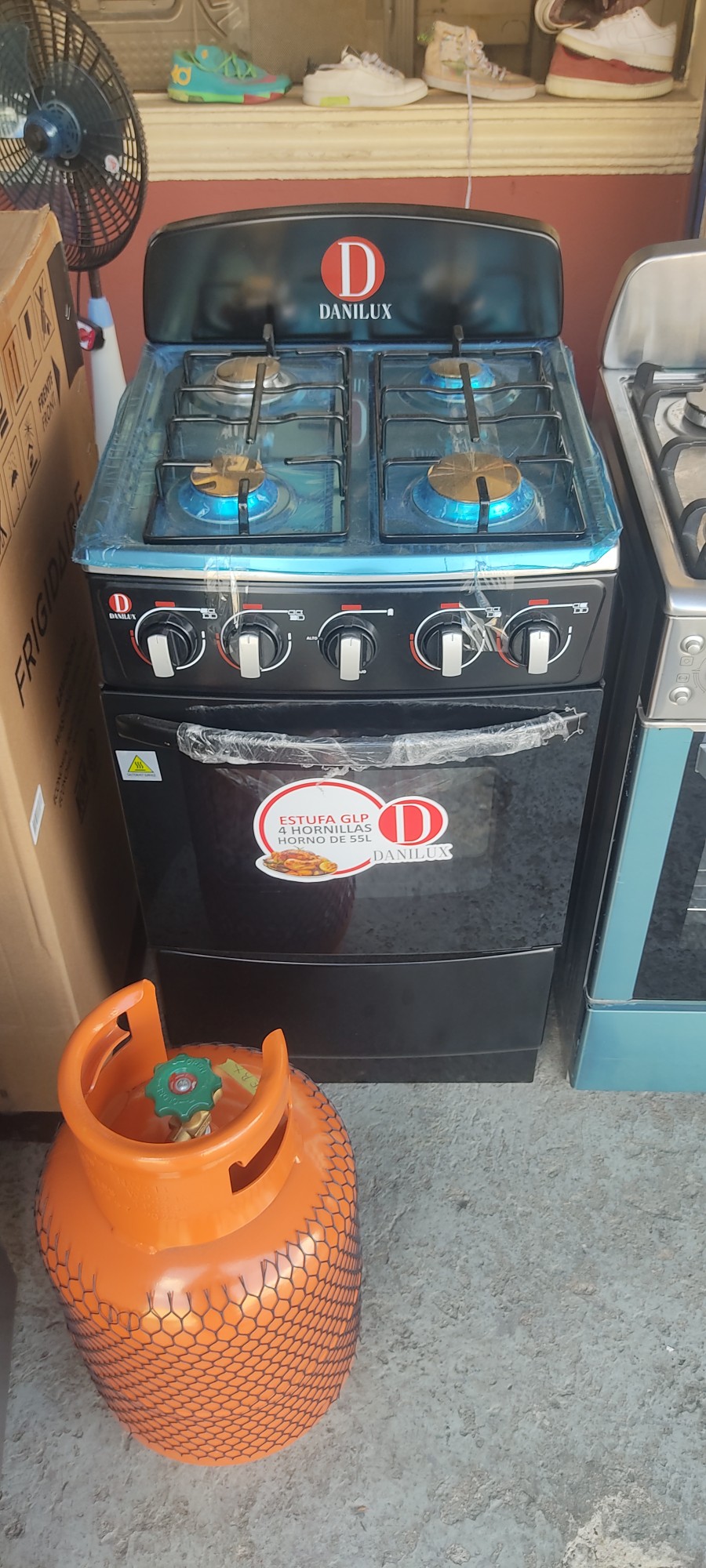 electrodomesticos - Combo Estufa danilux y tanque  25 libras 2