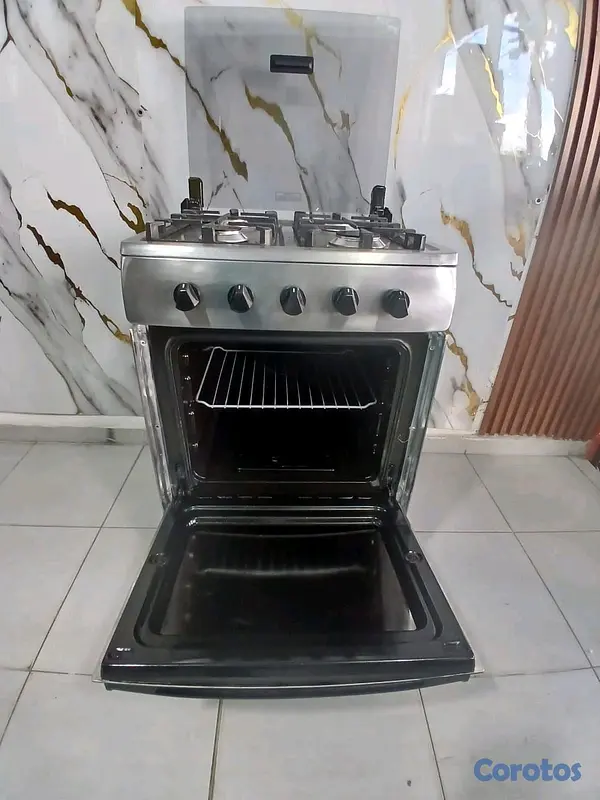 electrodomesticos - estufa american de 24 pulgadas medio uso. 3