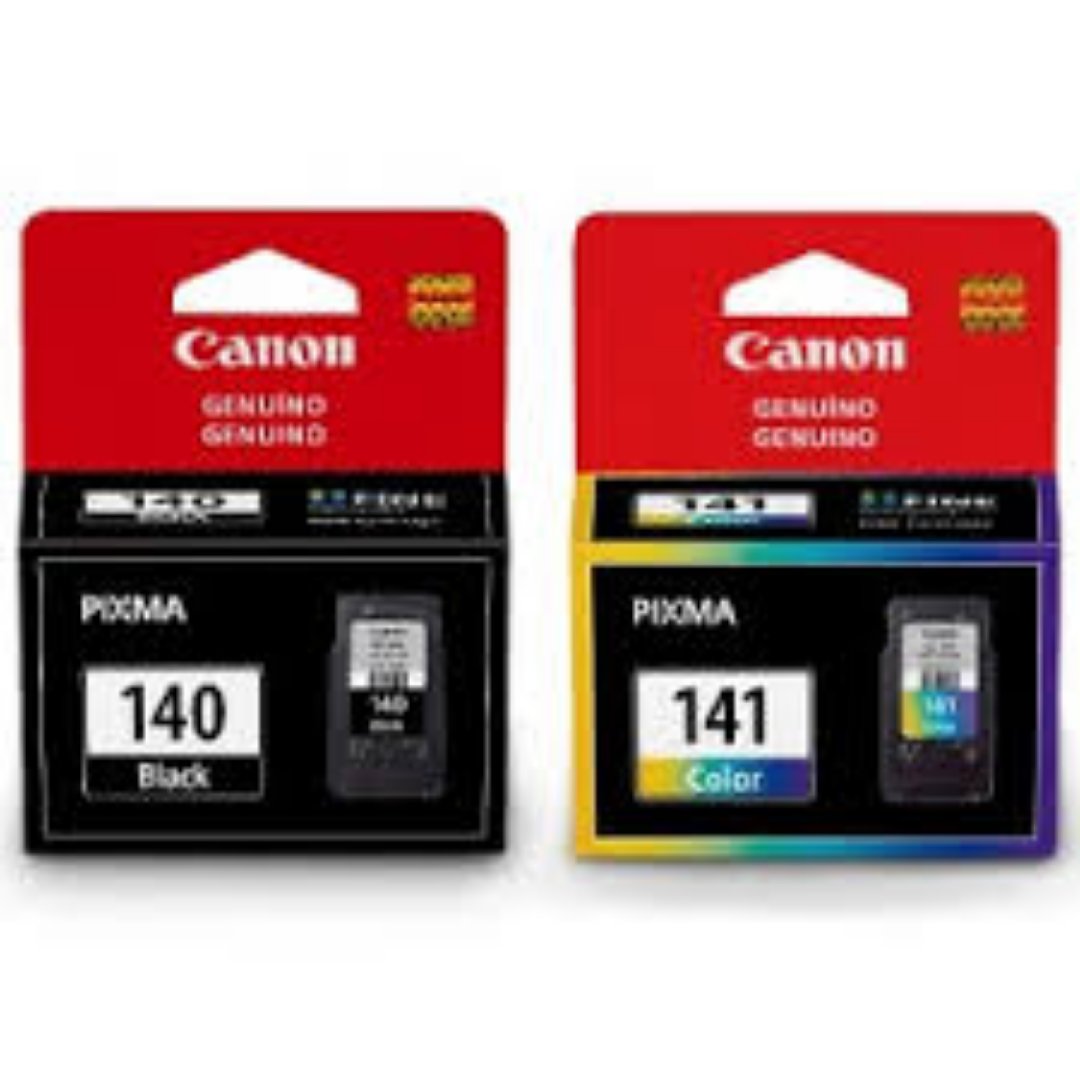 impresoras y scanners - CARTUCHO CANON ORIGINALES  PG-140 CL-141  NEGRO,  Y COLOR   PIXMA MG3510, MX391 0