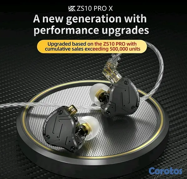 camaras y audio - KZ ZS10 PRO X auricular profesional 6