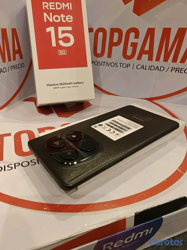 celulares y tabletas - REDMI NOTE 15 5G, 8GB RAM 256GB ROM 3