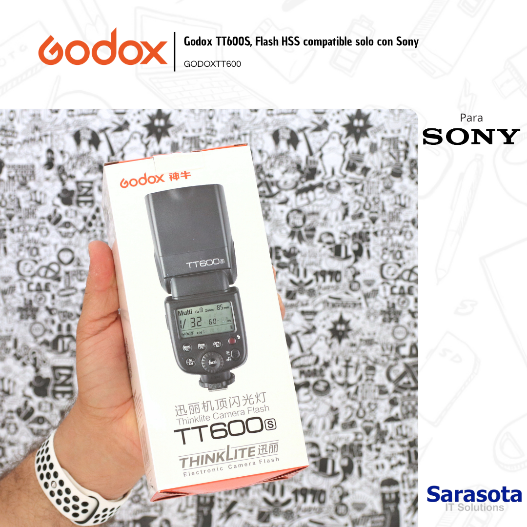 accesorios para electronica - Godox TT600S, Flash HSS compatible solo con Sony 