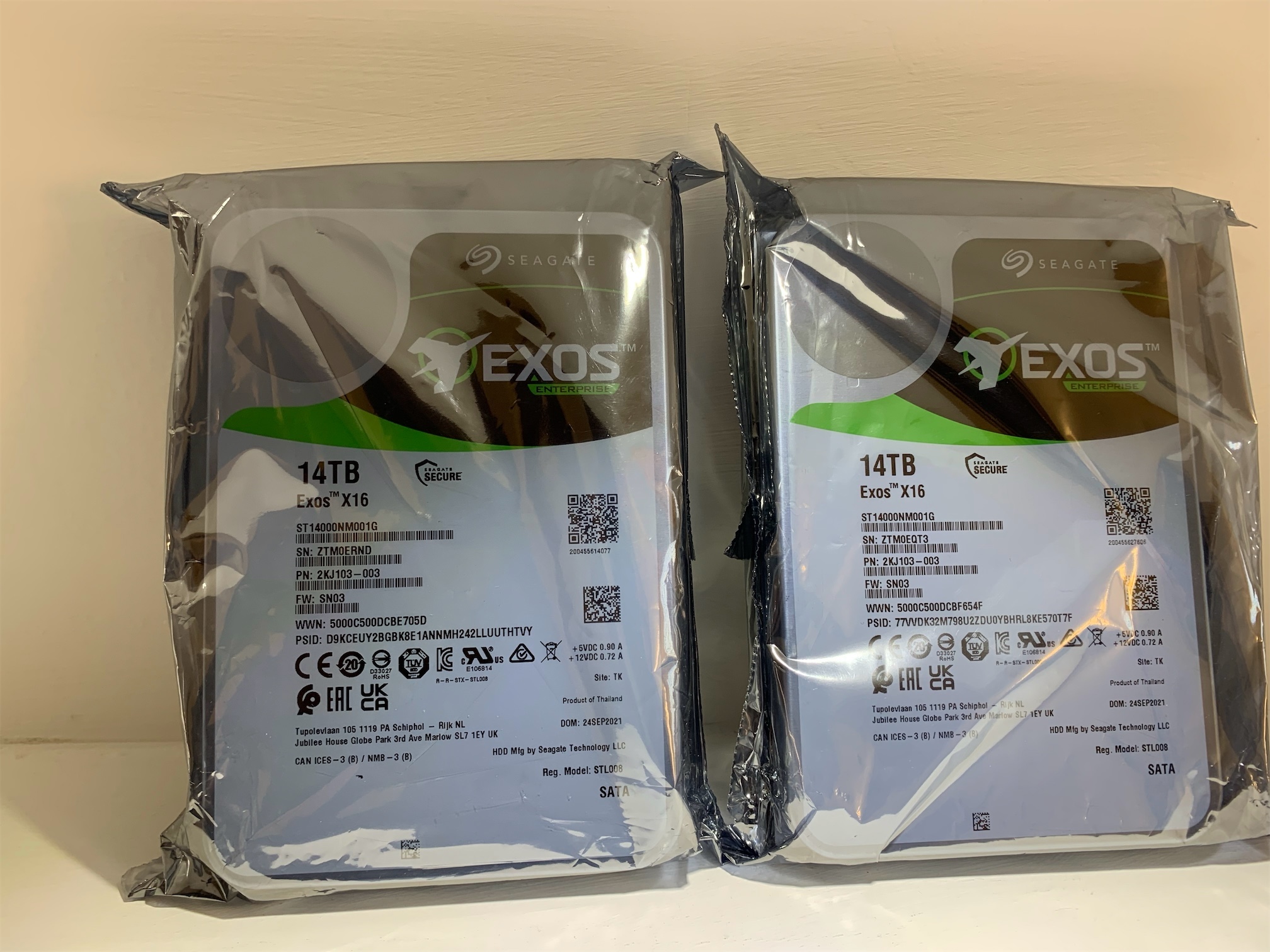 computadoras y laptops - SEGATE 14TB 