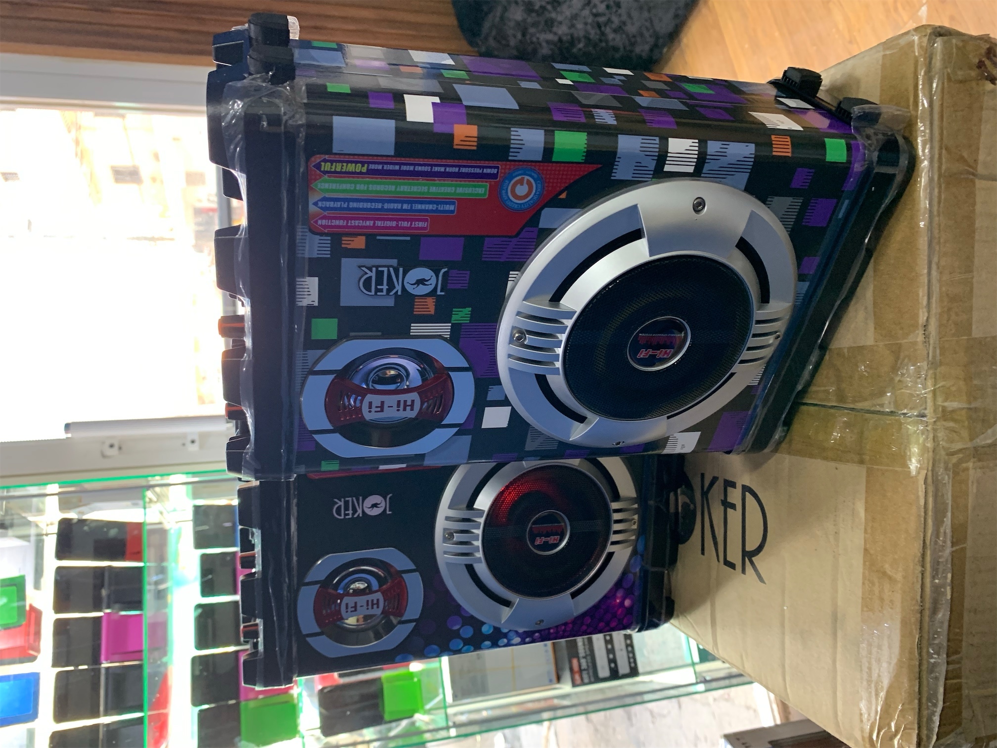 camaras y audio - bosina joker dj 01  5