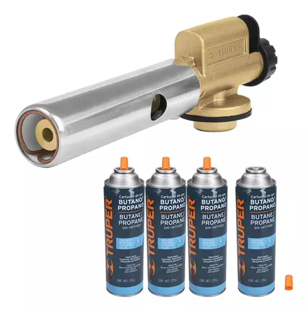 hobby y coleccion - ANTORCHA SOPLETE PARA LATA DE GAS