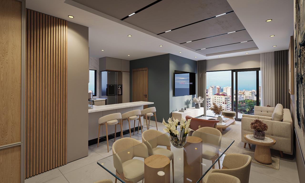 apartamentos - Proyecto  en plano de lujo Evaristo morales ,  Ent 2