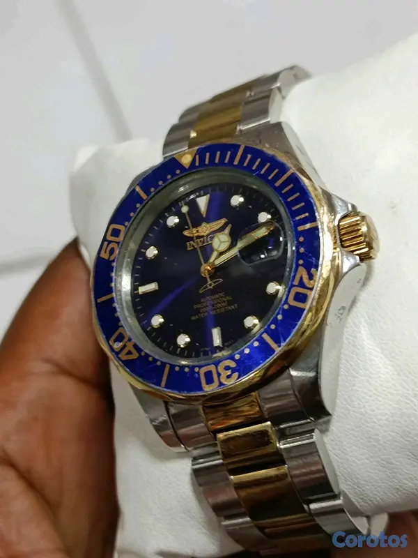 joyas, relojes y accesorios - Invicta automático en inoxidable  3