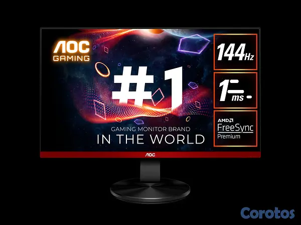 computadoras y laptops - MONITOR AOC 24" VA FULL HD,MODELO NUEVO HDR, FREESYNC 144HZ, 1920 X 1080  1