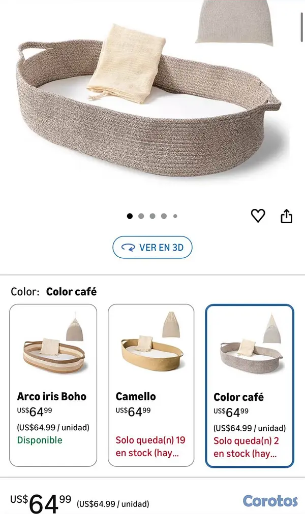 accesorios - Cesta cambiador de bebé  3