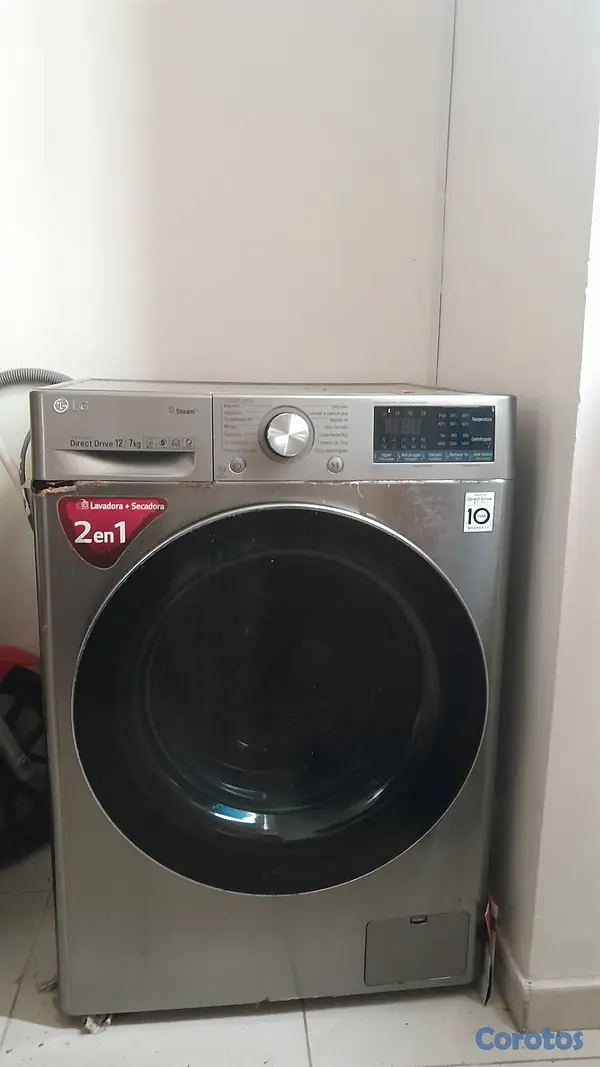 electrodomesticos - Lavadora secadora LG  3