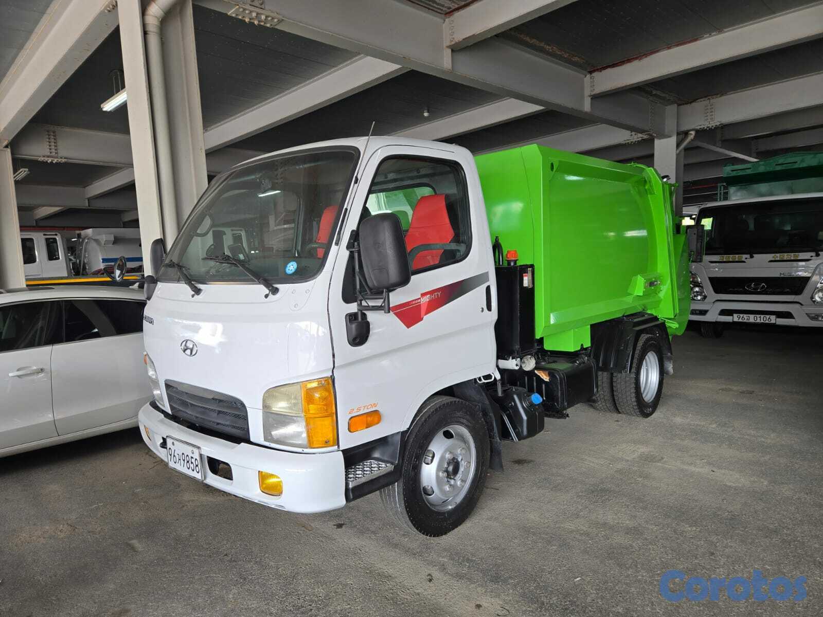 otros vehiculos - HYUNDAI MIGHTY 2016 BLANCO/VERDE DIESEL  2