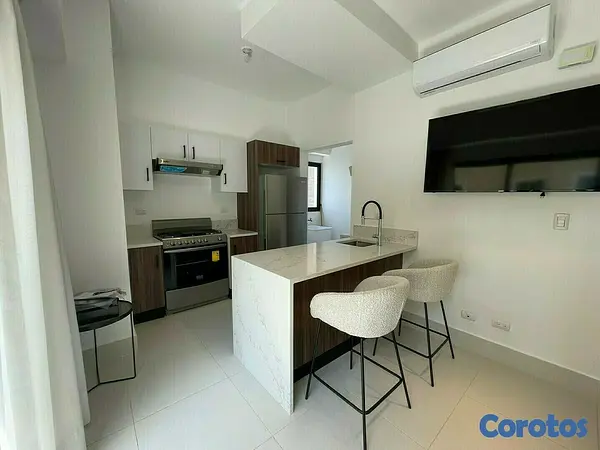 apartamentos - Vendo En Serralles Piso 5 Nuevo Amueblado Full de 1 Habitación
CODIGO PD232  5