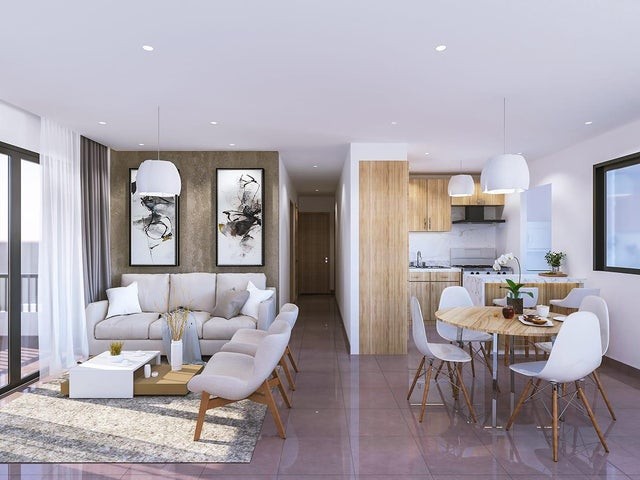 apartamentos - Proyecto en venta Punta Cana #24-1726 tres dormitorios, áreas sociales.
 0