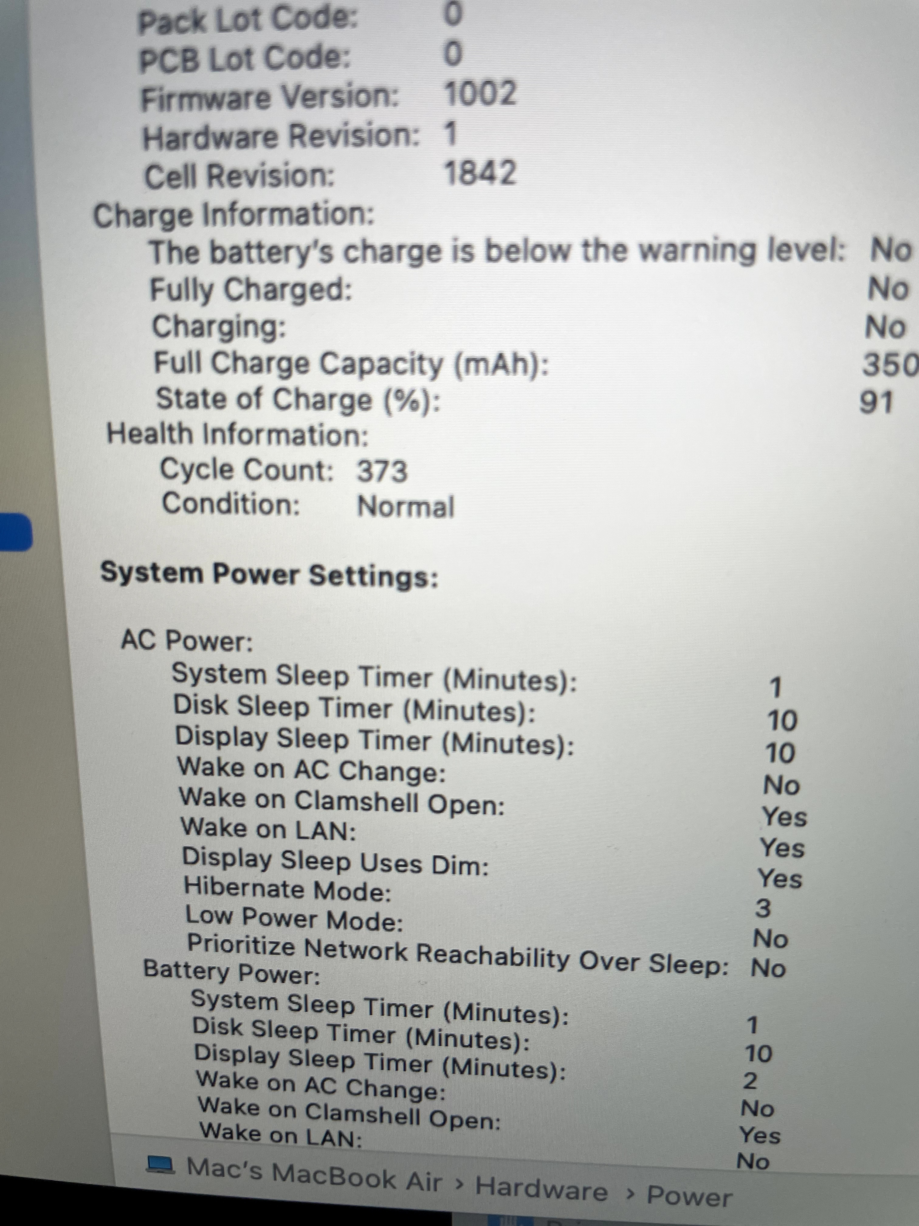 computadoras y laptops - Macbook air 13 2018 i5 1.6ghz, 16gb ram, 256ssd 2