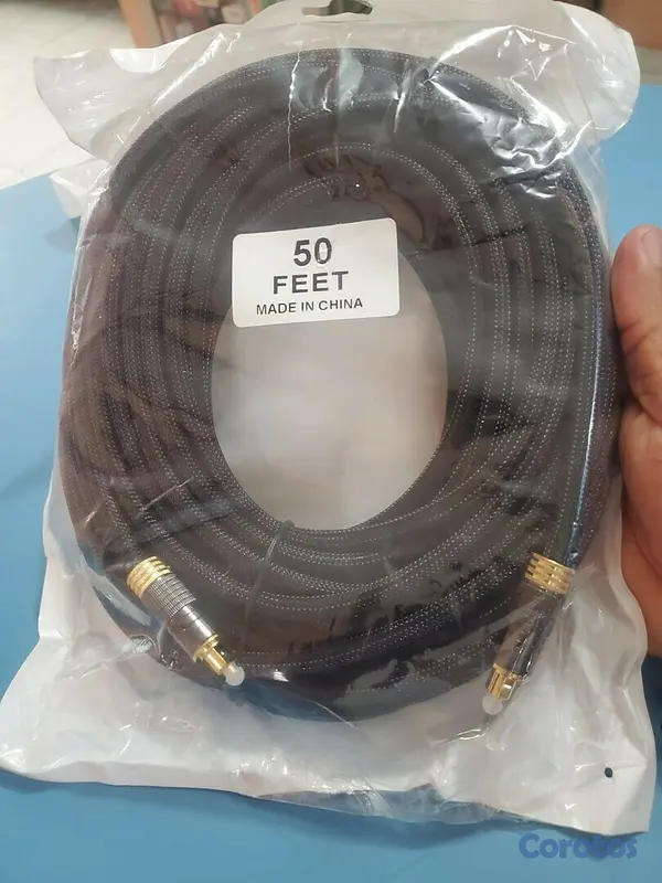 accesorios para electronica - CABLE SONIDO OPTICO DIGITAL BUENA CALIDAD 50 PIE 25 PIE 12.3 PIE 6 PIE 3 PIE  7