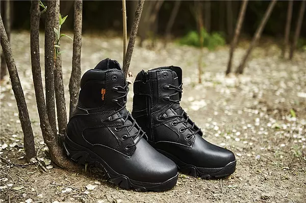 zapatos para hombre - Botas de Piel resistente Impermeable de Seguridad Trabajo 5