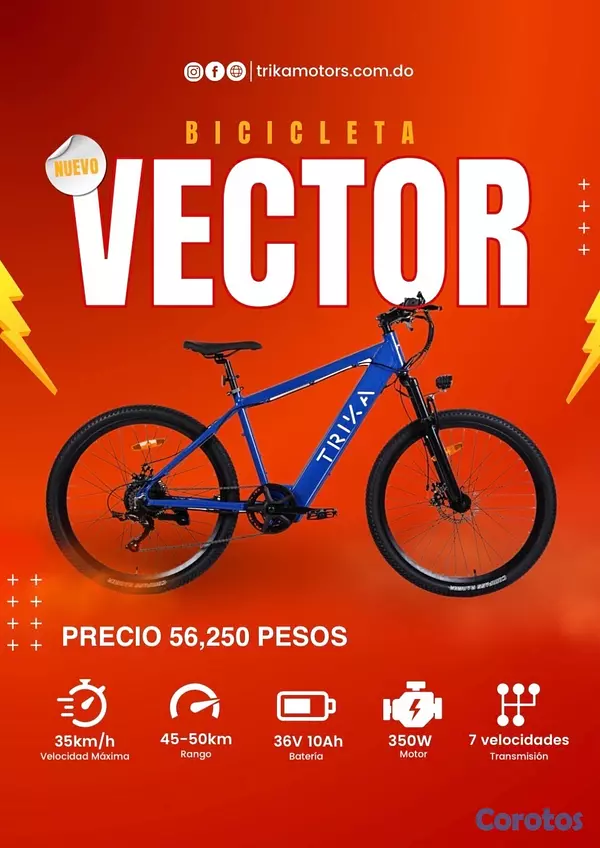 bicicletas y accesorios - PARINETAS NUEVAS ELECTRICAS Y BUCICLETAS 3
