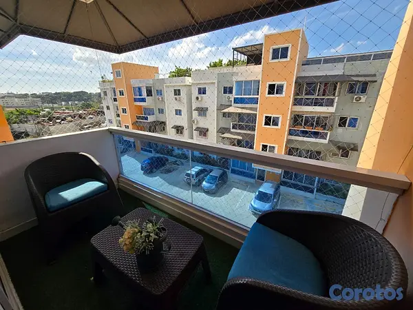 apartamentos - Apartamento con Terraza en Villas Naco Km 13 Autop 11