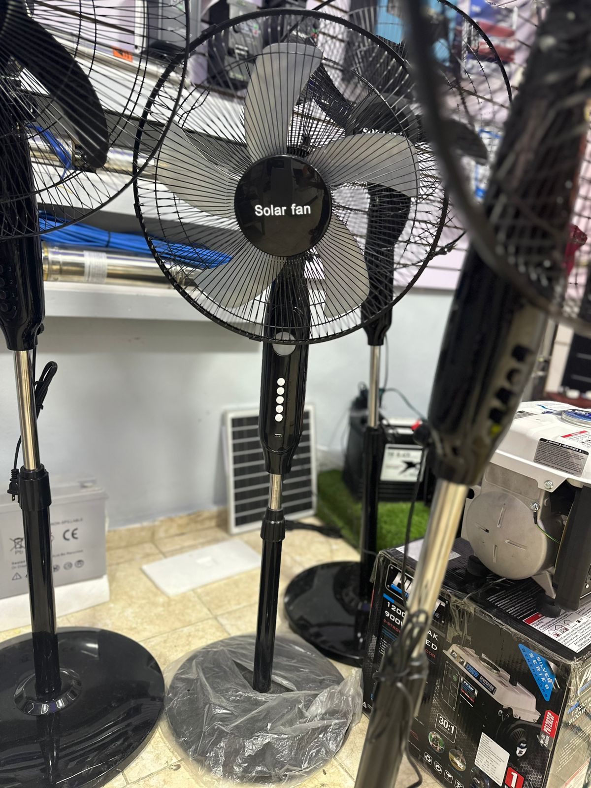 aires acondicionados y abanicos - Abanicos Solares con panel disponible ✔️ 0