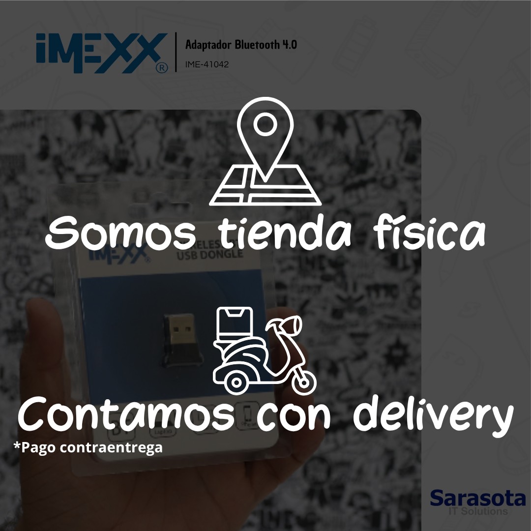 accesorios para electronica - Imexx Adaptador Bluetooth 4.0 2