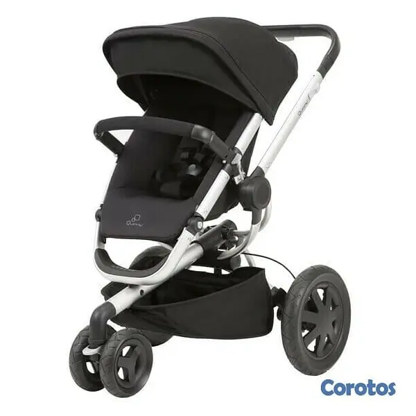 coches y sillas - Por motivo de viaje vendo!!, Coche Quinny Buzz Negro 3