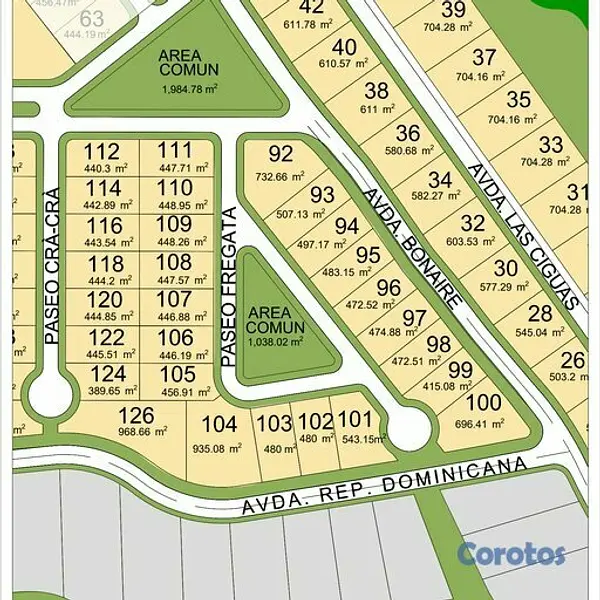 solares y terrenos - Vendo Solares Bonaire en Playa Nueva Romana 2
