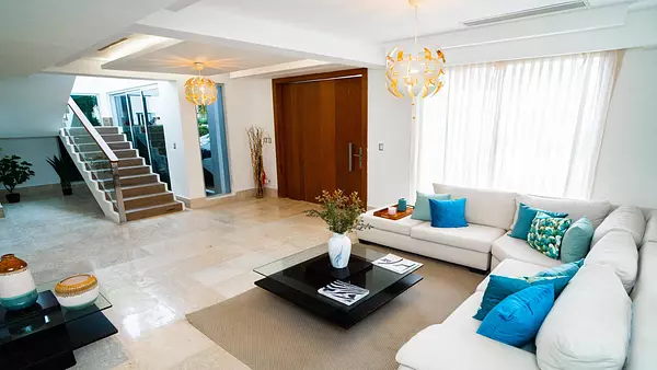casas - VENTA DE CASA AMUEBLADA EN PUNTA CANA VILLAGE 7