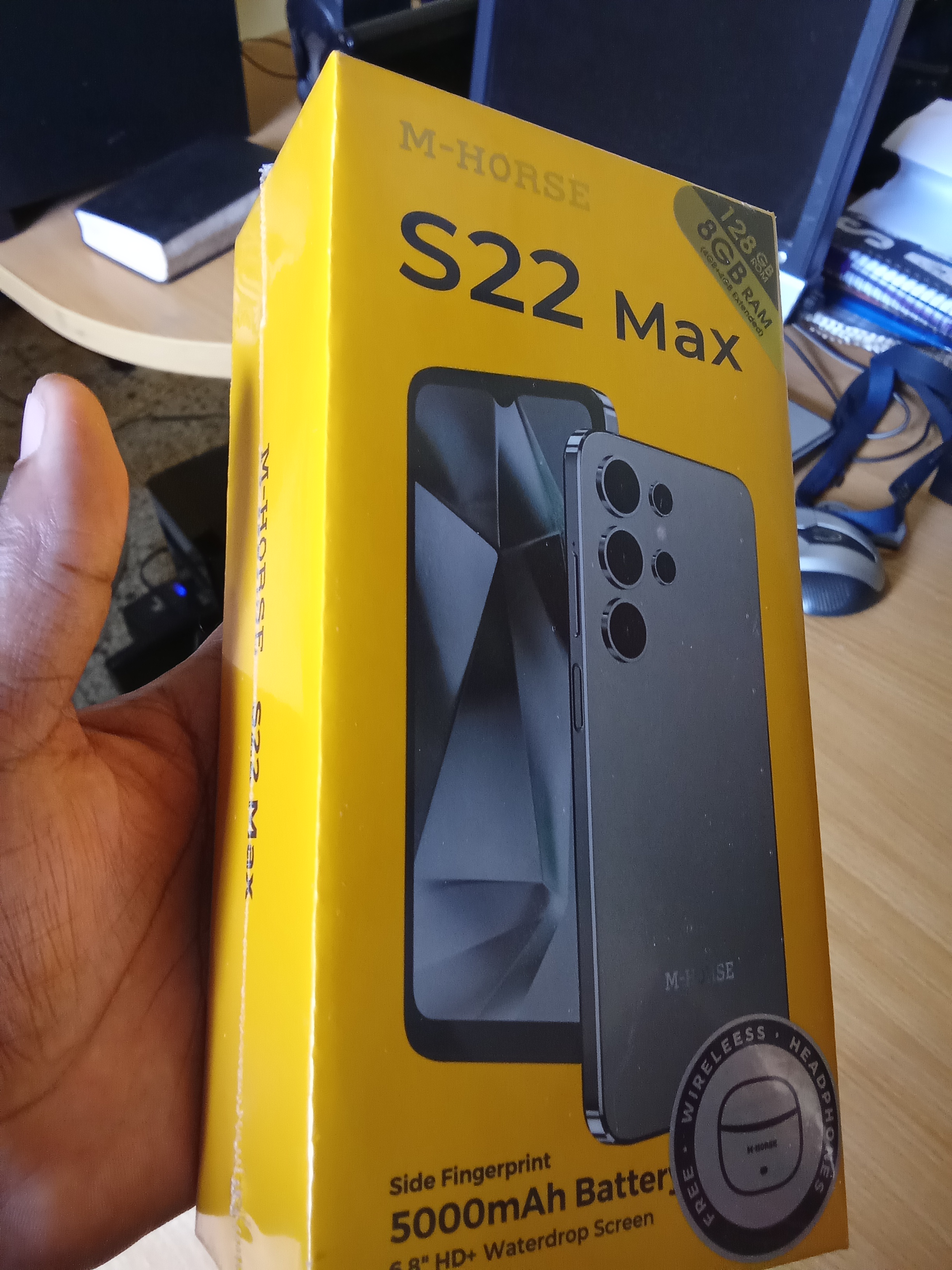 celulares y tabletas - M- Horse S22 Max 128gb, 8gb de Ram Gris nuevo con su caja y todos sus acceso. 1