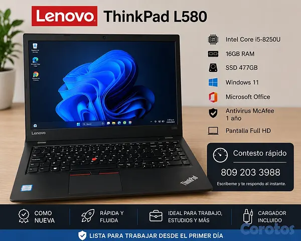 computadoras y laptops - Toshiba Tecra Profesional i5 + 16GB RAM + SSD  3