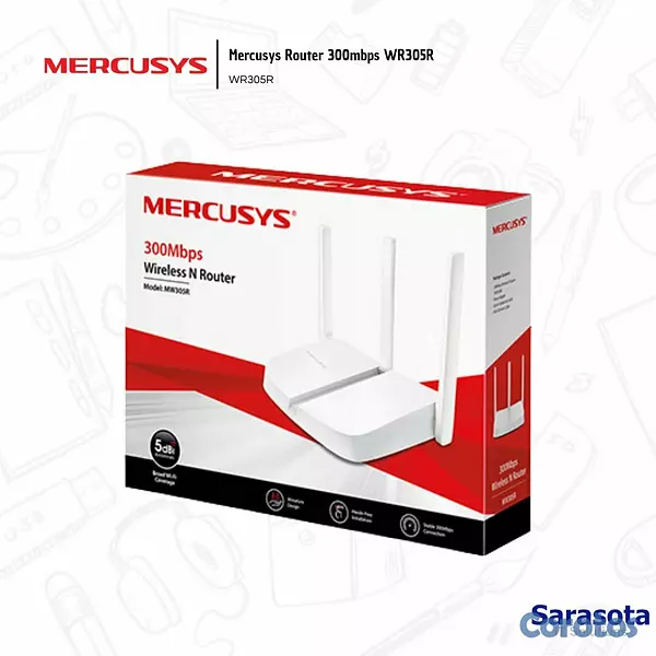 accesorios para electronica - Mercusys Router WR305R 3