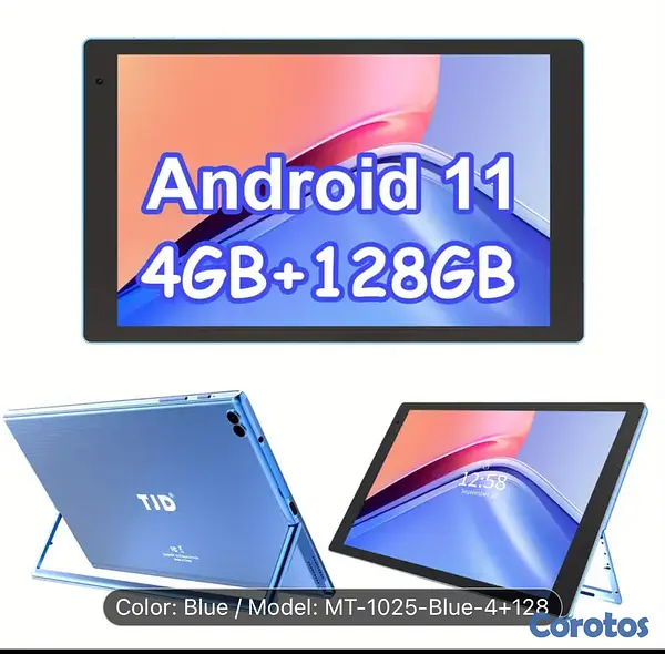celulares y tabletas - Tablet Android 11 GSM 128Gb 4Gb Rosada Nueva 3