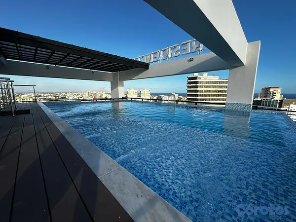 apartamentos - Alquiló Apartamento Con Línea Blanca  de 1HAB-Torr 4