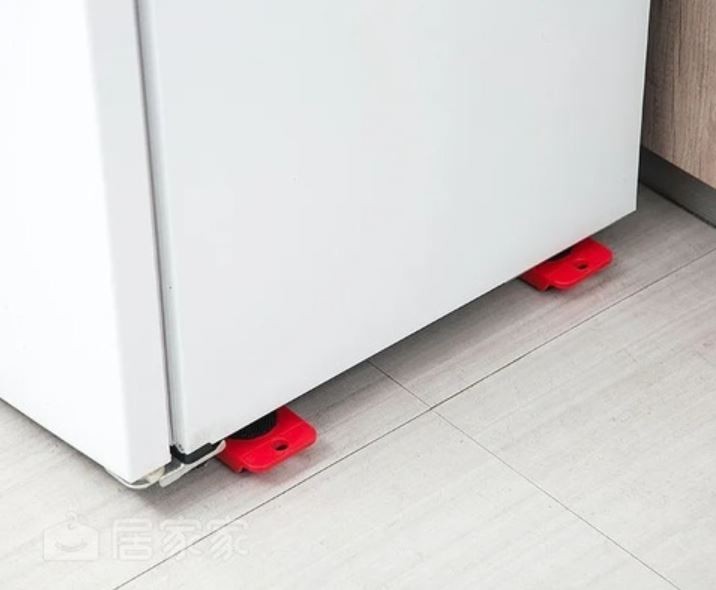 herramientas, jardines y exterior - Base con ruedas para mover electrodomestico Palanca Elevador  2