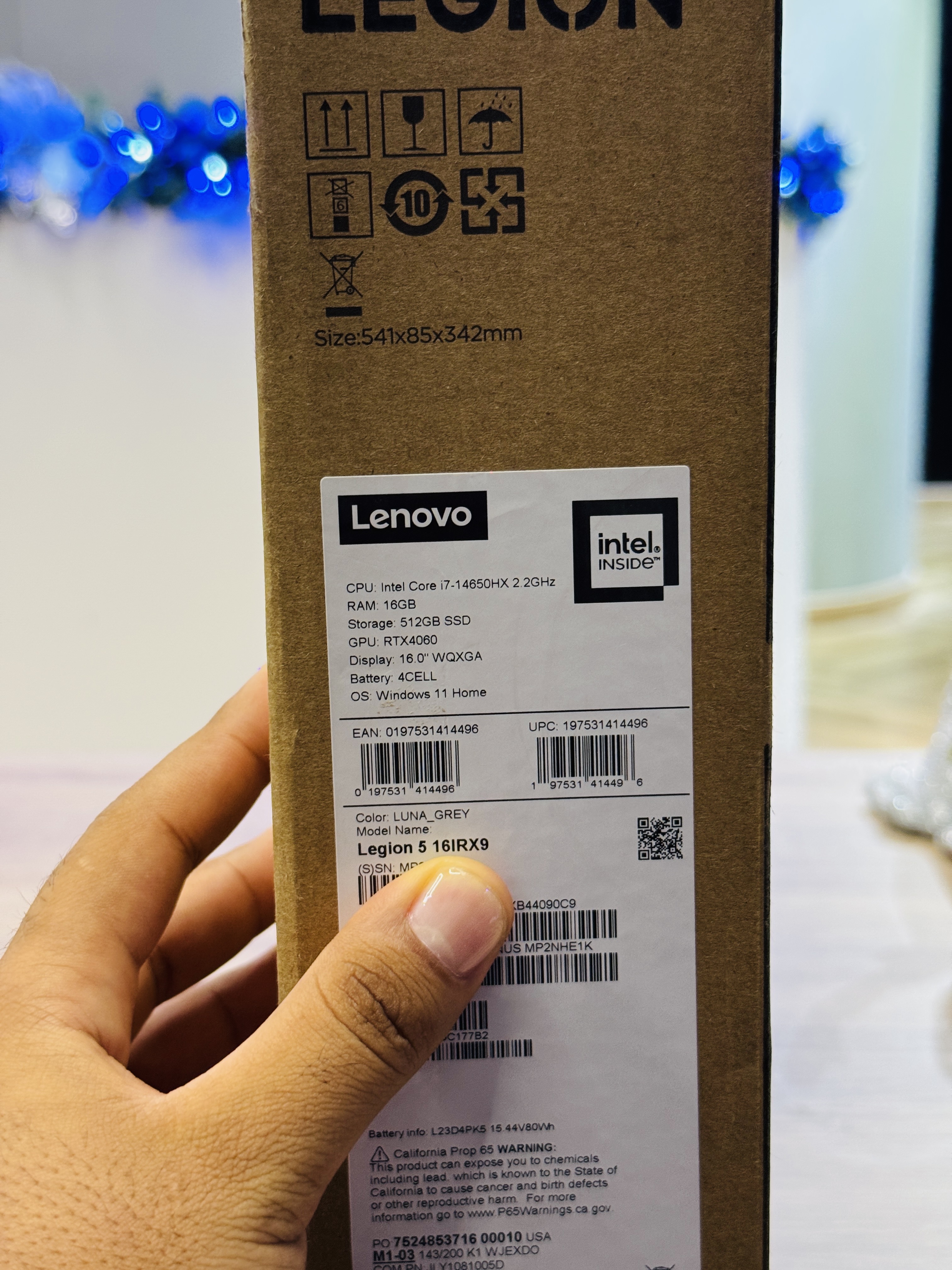 computadoras y laptops - LEONOVO LEGIÓN 5I i7 RTX4060 512GB SSD 16GB RAM 1
