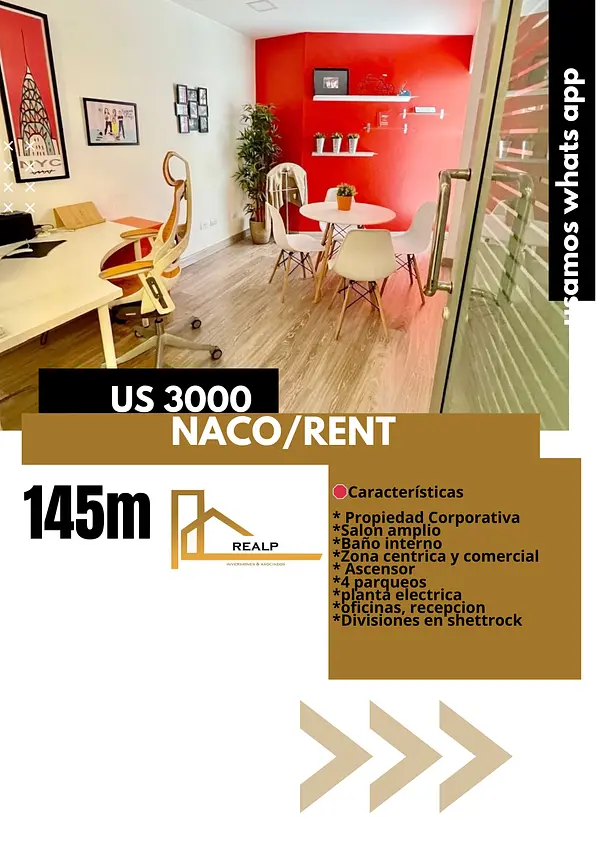 oficinas y locales comerciales - Local corporativo en Naco  1