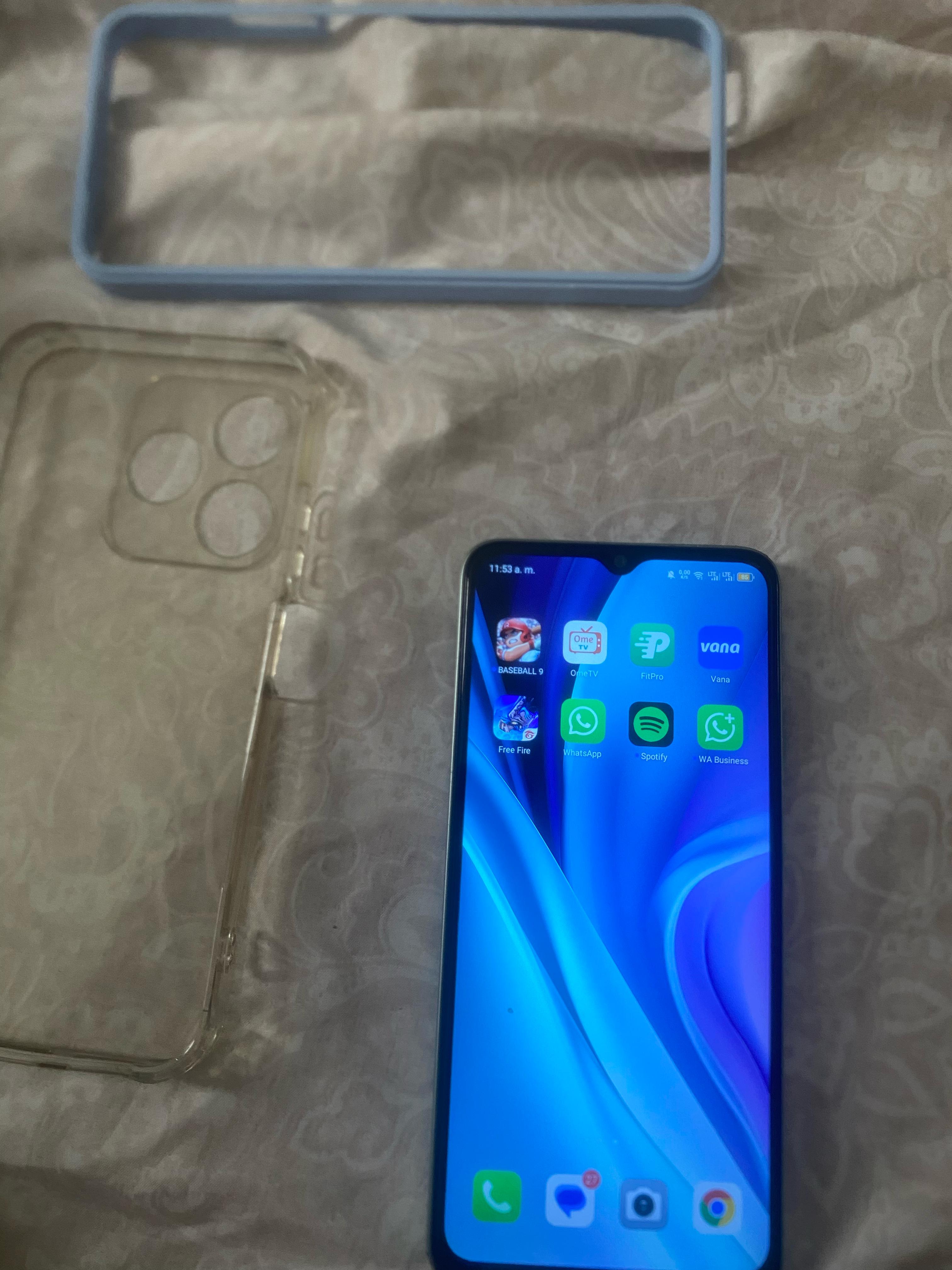 celulares y tabletas - smarfhone itel nuevo solo 1 semana de uso lo vendo con su cargador y forro 3