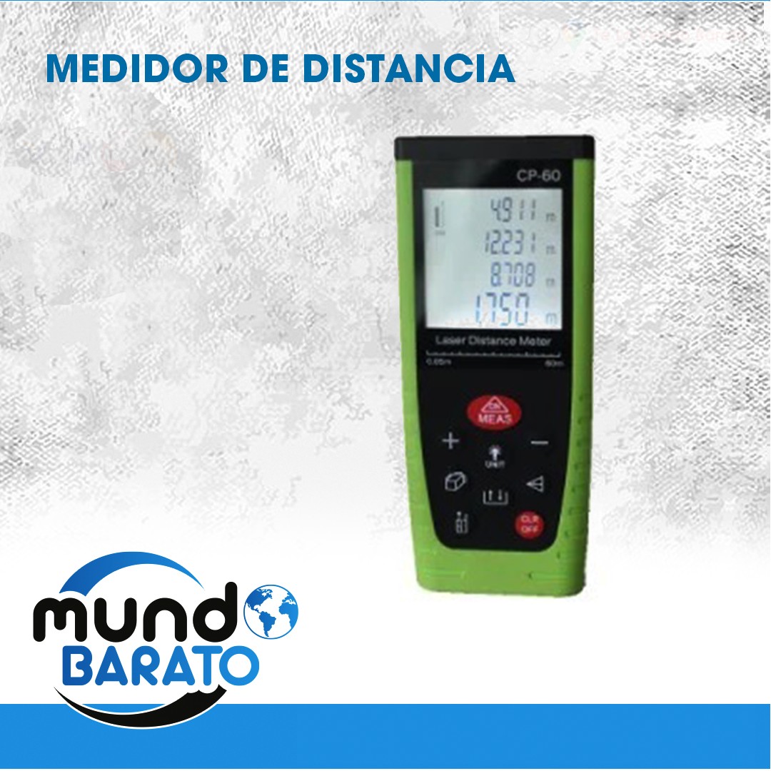 herramientas, jardines y exterior - MEDIDOR DE DISTANCIA LASER 0,05-60 m con una precisión de +/-1,5 mm 0