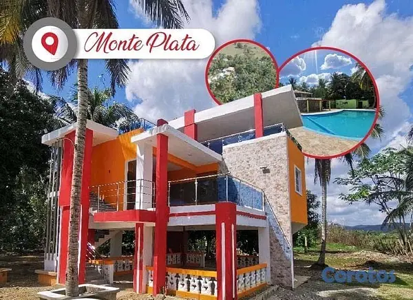 solares y terrenos - finca de 12 tareas. con su casa campestre en Monte Plata  2