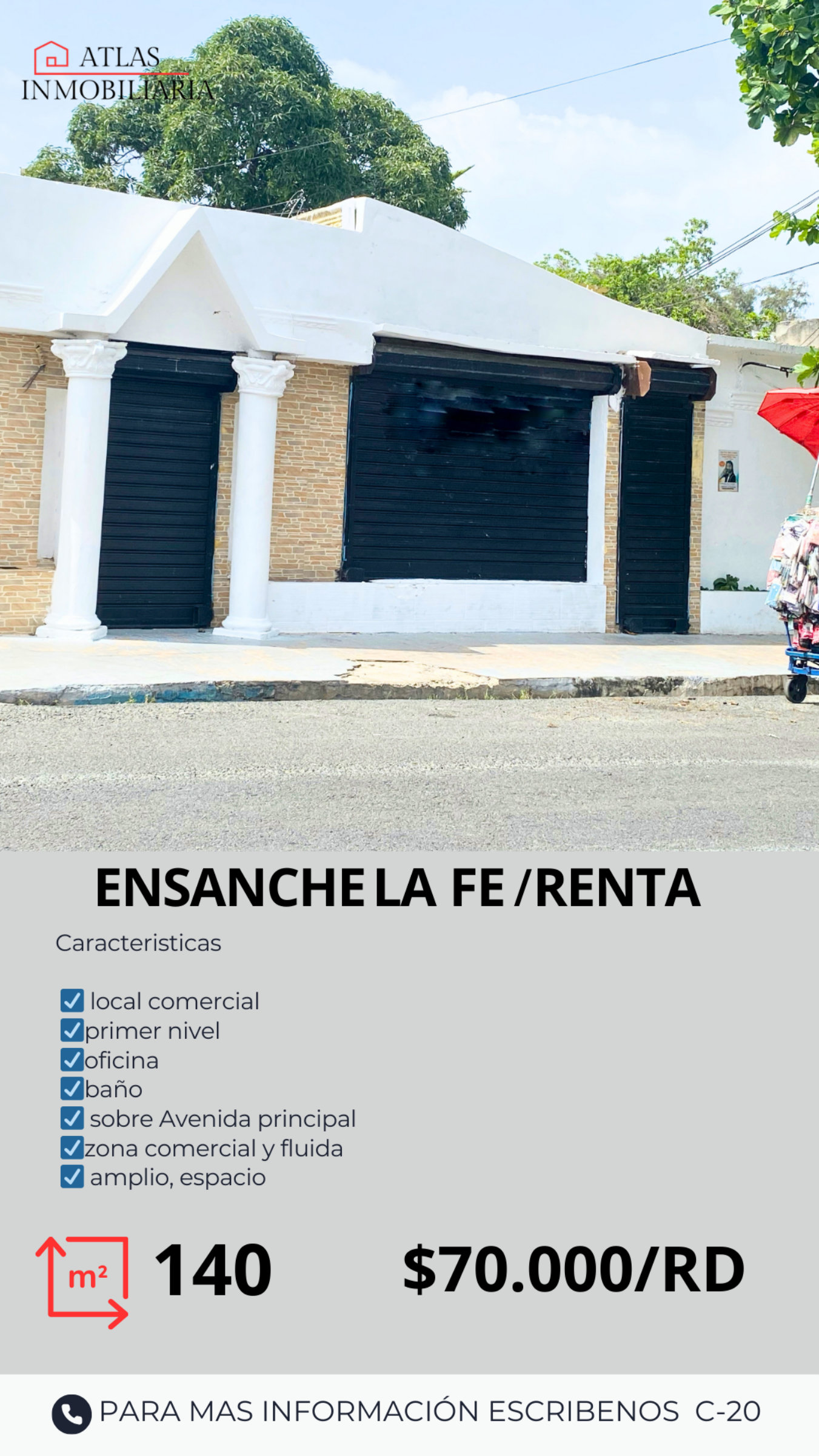 oficinas y locales comerciales - se alquila local 