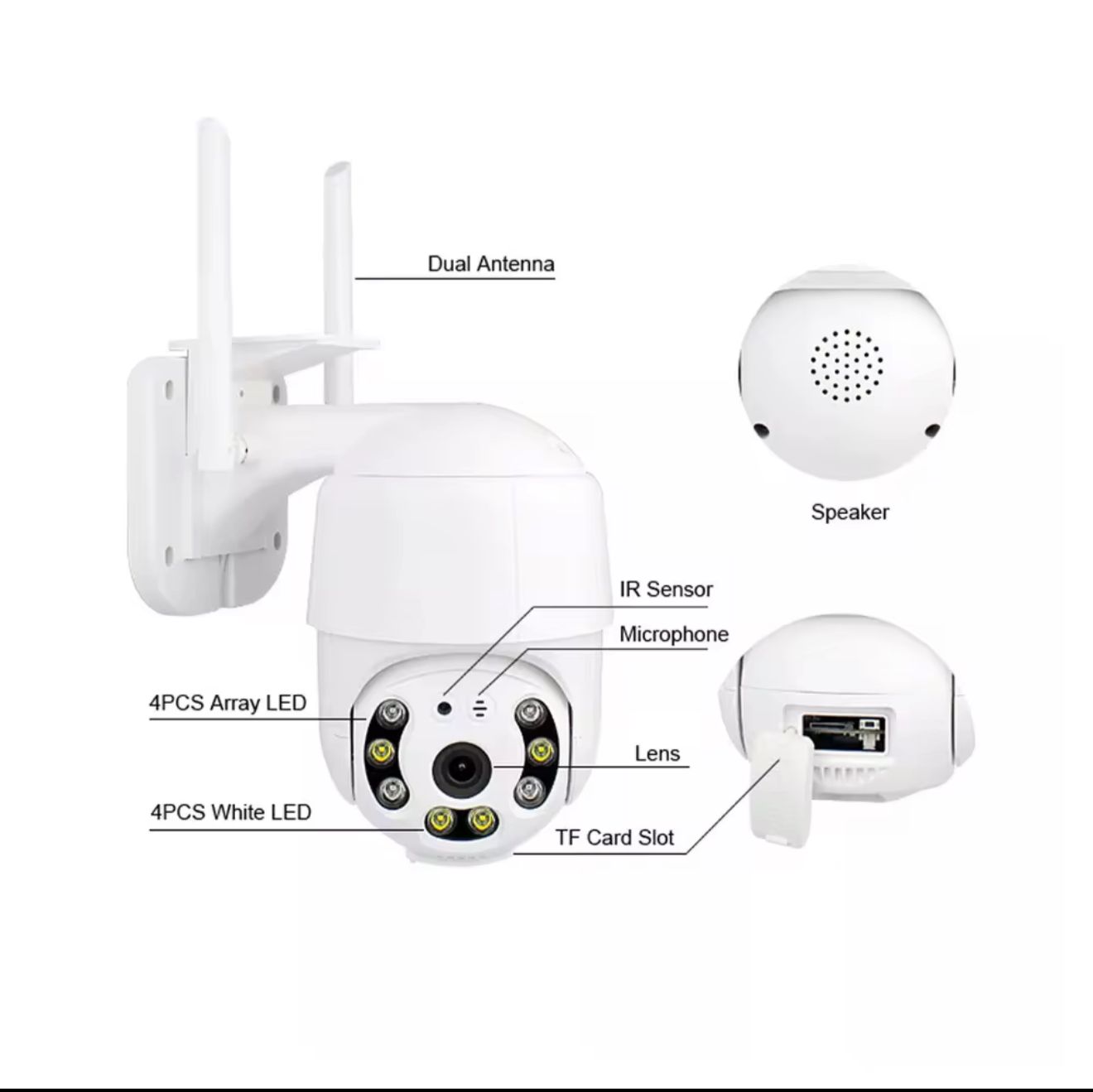 camaras y audio - Camara wifi Smart de exterior  2