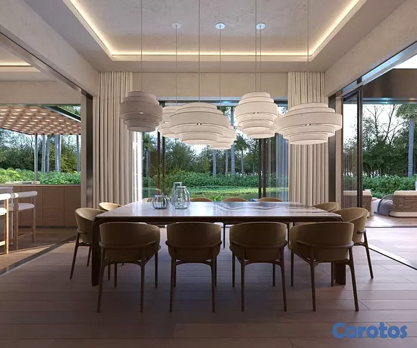 casas vacacionales y villas - Villa en Cap Cana en Plano con Plan de pagos y facilidades  2